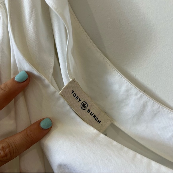 Tory Burch Colorblock One Shoulder Dress - Picture 6 of 8